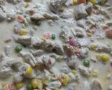 Tejszínes mexikói csirke rizzsel recept fázis 3 fotója