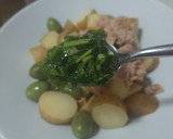 Foto del paso 3 de la receta: Ensalada de verano: patata, atún, perejil picado, ajo y aceite