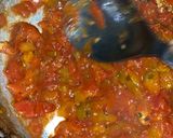 A picture of step 3 of White yam and tomato sauce.