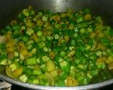 ঢেঁড়শ আলুর ভাজি (dheras aloor bhaji recipe in Bengali) রেসিপির ধাপ 2 ছবি