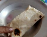 A picture of step 6 of Mutton and paneer roll.