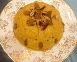 A picture of step 6 of Milk, Egg and Baisan Halwa.