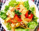 Hình bước làm 7 của món Tổ yến xào hải sản ❤️🍽