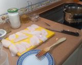 Foto del paso 4 de la receta: Chipirones del cantábrico rellenos en su tinta a la bilbaina