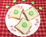 A picture of step 5 of Curd Cucumber Sandwich.