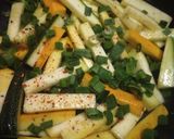 A picture of step 2 of Zucchini and carrot stir fry.