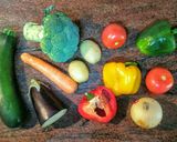 Foto del paso 2 de la receta Verduras al horno con pechuga adobada