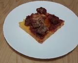 Pas rețetă Mămăligă cu sos de carne de vită 9 fotografie