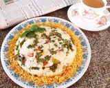 A picture of step 6 of Rava Upma.