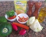 Foto del paso 1 de la receta: Ensalada de couz couz y vegetales. #1receta1arból