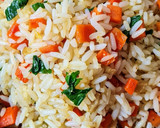Foto del paso 3 de la receta: Arroz frito estilo asiático, una de las 100000 formas de prepararlo🍚 arroz picantito al jengibre