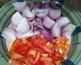 A picture of step 1 of Mix vegetable.