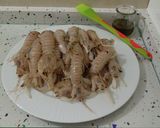Foto del paso 2 de la receta Galeras a la plancha con eneldo