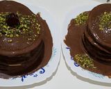 صورة لخطوة 5 من وصفة بان كيك بالكاكاو وصوص الشوكولا 😋
