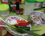 Foto langkah ke 1 dari resep Cumi & Udang Mentega Saus Tiram.