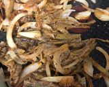 Une image de l'étape 3 de Burger vegan façon pulled pork.