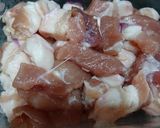 Hình bước làm 2 của món Thịt kho măng