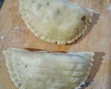 A picture of step 12 of Dumpling and different shape samosa.