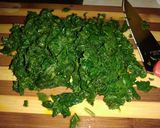 A picture of step 4 of Kales#4 weeks challenge#charityrecipe.