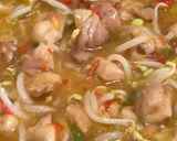 Foto langkah ke 4 dari resep Ayam Toge Tumis Pedas.