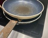 A picture of step 1 of Pan-fried Lion’s Mane mushroom.