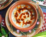 A picture of step 7 of Methi Hare Pyaz ki Kadhi.