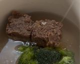 Foto langkah ke 2 dari resep Puree Ati Telur Puyuh Brokoli.