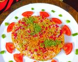 A picture of step 5 of Multi Colour Rice.