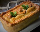 Une image de l'étape 8 de Pâté en croûte, foie gras et pistaches.