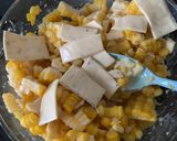 Gambar langkah 3 resipi Jagung Susu Keju.