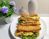 Foto langkah ke 5 dari resep Roti John Kreasi Roti Tawar.