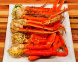 A picture of step 1 of Mike's Snow Crab Leg Creamy Dip.