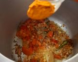 A picture of step 4 of Dal Lauki.