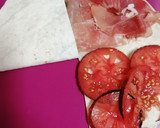 Foto del paso 3 de la receta: Tortillas wraps hack de jamón serrano (quesadilla)