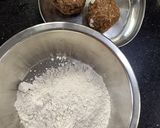 A picture of step 1 of Sweet paratha.