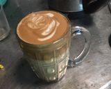 Hình bước làm 9 của món Coffee latte bọt (món kết hợp)