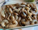 A picture of step 1 of Kung Pao Shrimp.