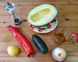 Foto del paso 1 de la receta: *Gazpacho de Melón*