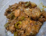 A picture of step 3 of Chicken Shimla Mirch with Teenday Recipe.