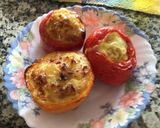 Foto del paso 2 de la receta: Pimentones rellenos de tortilla de patata (papas)