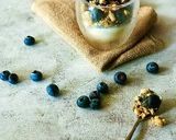 Gambar langkah 6 resipi Overnite Oat with Blueberry.