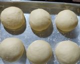 Foto langkah ke 3 dari resep Egg Burger (Burger Bun Autolisis).