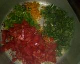 A picture of step 2 of Spicy Garlic and tomato pasta.