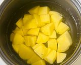 A picture of step 2 of Fishcakes made according to my Scottish grandmother's recipe.