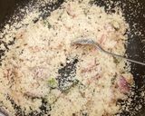 A picture of step 1 of Onion Upma with Molgapodi.