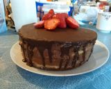 Csokis epertorta recept fázis 5 fotója