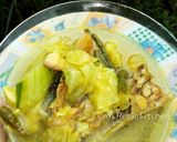 Foto langkah ke 6 dari resep Gangan Asam Banjar Kepala Patin.