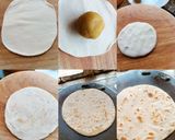 A picture of step 3 of A Fasting Treat with a Twist: Sweet Potato Puran Poli.