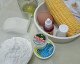 Foto langkah ke 1 dari resep Bolu Jagung Kukus.