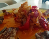 Foto del paso 7 de la receta: Bacalao desalado con chips de su propia piel 🌞🌞🌞